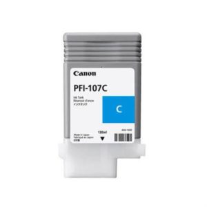 tinta canon pfi 107c 130ml color cian