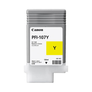 tanque tinta canon amarillo pfi 107y 130ml