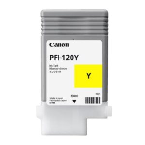 tinta canon pfi 120y 130ml color amarillo