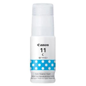 tinta canon pixma gi 11 color cian