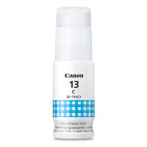 tinta canon gi 13 pixma g510/g610 color cian