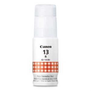 tinta canon gi 13 pixma g510/g610 color rojo