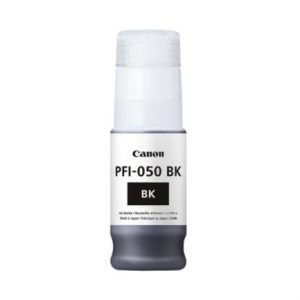 tinta canon pfi 050 bk a base de pigmentos 70ml para imageprograf tc 20 color negro