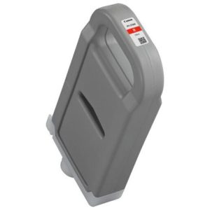 tinta canon pfi 3700 rojo de 700 ml para plotter canon series pro
