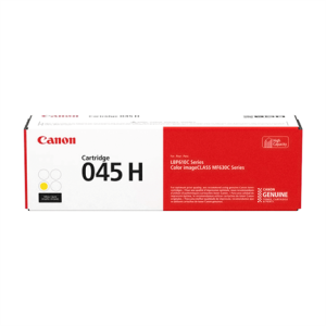 toner canon 045h amarillo para imageclass series mf630c/lbp610c (2200 pag)