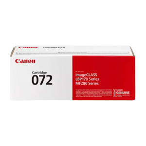 cartucho de tóner canon 072 negro de 1400 pag para lbp172 / mf289 / mf284
