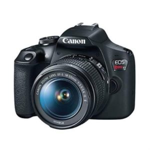 camara canon eos rebel t7 con lente ef s 18 55mm f/3.5 5.6