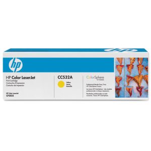 toner hp cp2025 amarillo