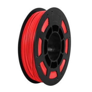 filamento creality en pla 1.75mm 0.25kg color rojo