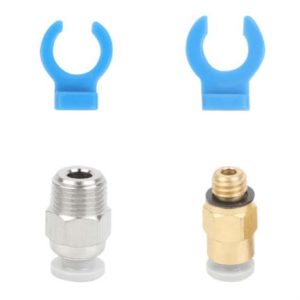 paquete de conector creality neumático con abrazaderas
