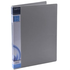 folder plastico celica c/broche de palanca carta gris