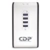 regulador de voltaje cdp r2cu avr1008 1000va/500w indicadores led de funcionamiento 8 nema 5 15r y 4 puertos usb