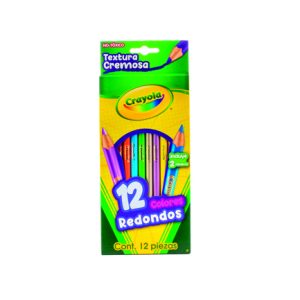 lapices de colores crayola con 12 piezas