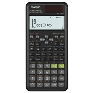 calculadora cientifica casio mas de 415 funciones fx 991laplus2 para preparatoria y universidad negra 4 lineas vpam