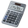 calculadora de escritorio casio ms 120fm 12 digitos gris metalico calculo de costo venta y margen doble alimentacion