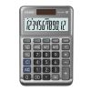 calculadora de escritorio casio ms 120fm 12 digitos gris metalico calculo de costo venta y margen doble alimentacion