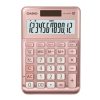 calculadora de escritorio casio ms 120fm pk de 12 digitos rosa metalico costo venta y margen doble alimentacion
