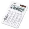 calculadora de escritorio casio ms 20uc de 12 digitos blanca calculo de impuestos y de tiempo doble alimentacion