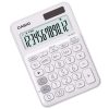 calculadora de escritorio casio ms 20uc de 12 digitos blanca calculo de impuestos y de tiempo doble alimentacion