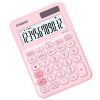 calculadora de escritorio casio ms 20uc de 12 digitos rosa calculo de impuestos y tiempo doble alimentacion