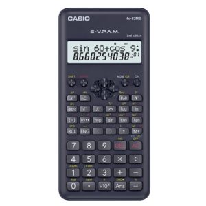 calculadora cientifica casio 240 funciones fx 82ms 2 para primaria y secundaria negro 2 lineas de visualizacion svpam
