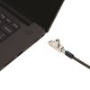 candado dell slim n17 2.0 keyed laptop lock for wedge shaped slots