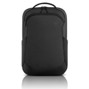 mochila dell ecoloop pro 15" para laptop color negro