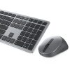 kit teclado y mouse dell premier wireless km7321w español color gris titanio garantia 3 años