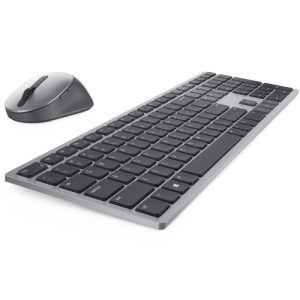 kit teclado y mouse dell premier wireless km7321w español color gris titanio garantia 3 años