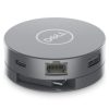 adaptador dell 6 en 1 usb c usb/hdmi/dp/rj45 8w color plata