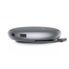 adaptador multipuerto y altavoz dell mh3021p speaker home 2 puertos usb y manos libres color plata