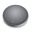 adaptador multipuerto y altavoz dell mh3021p speaker home 2 puertos usb y manos libres color plata