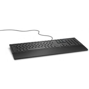 teclado dell kb216 alámbrico inglés color negro