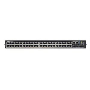 powerswitch dell e3248p on 48x1g rj 45 30w poe 4x10g sfp+ 2x100g qsfp28 1xac psu io/ps non taa +3 years prosupport