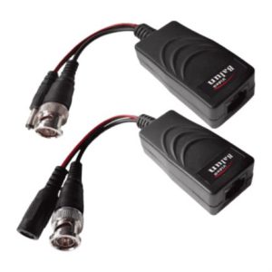 par de transceptores pasivos dahua hasta 4mp para video energía dist hasta 150m voltaje entrada 12 15v dc ponchado rj 45