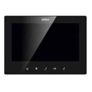 monitor dahua ip de 7" teclado touch poe estándar entradas y salidas de alarmas uso interior tcp ip