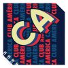 libreta dietrix first class pasta dura doble arillo 80 hojas raya club america modelo ca azul