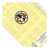 libreta dietrix first class pasta dura doble arillo 80 hojas raya club américa modelo club america amarillo