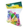 sacapuntas dietrix plastico ovalado un orificio colores surtidos bolsa c/25
