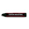 crayón de cera industrial dixon verde caja con 10 piezas
