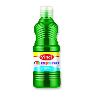 pintura tempera vinci 473 ml verde esmeralda