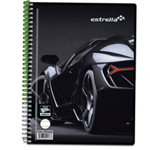 cuaderno estrella francesa 100hjs rayado
