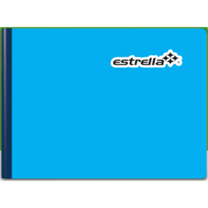 cuaderno estrella cosido italiana raya 100 hojas