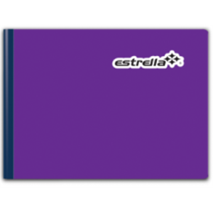 cuaderno estrella italiano cosido doble raya 100 hjs