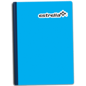 cuaderno cosido f.francesa estrella 100h c7 15.5x20.5 cms