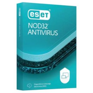 licencia antivirus eset nod32 1 año 3 usuarios caja