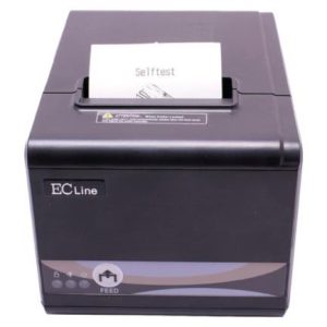 impresora ecline termica velocidad de impresion 250mm/s papel 80mm corte automatico interfaz usb+serial+ethernet