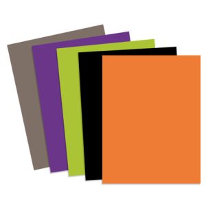 papel cortado eurocolors carta colores arcoiris spooky paquete c/100