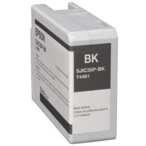 tinta epson sjic35p colorworks c6500/6000 color negro mate