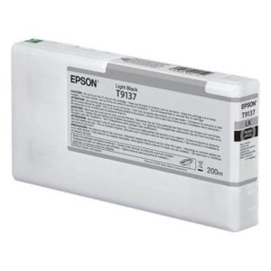 tinta epson ultrachrome hd 200ml color negro claro